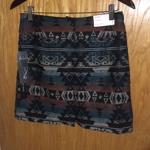 Dalia modern fit skirt Aztec wool blend